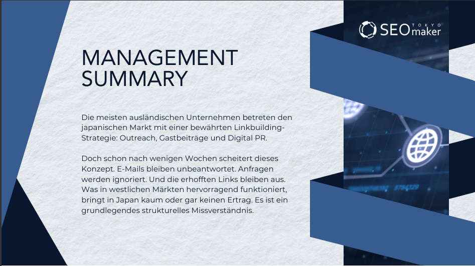 Linkbuilding in Japan
