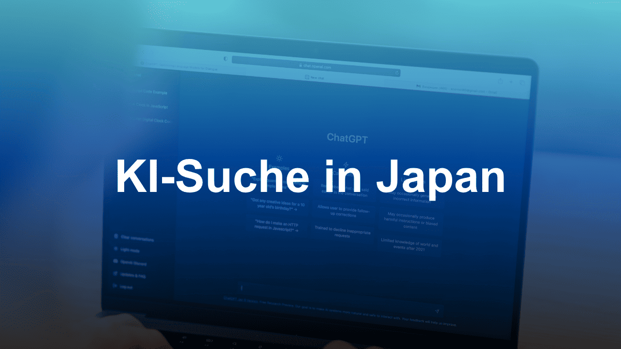 KI Suche in Japan