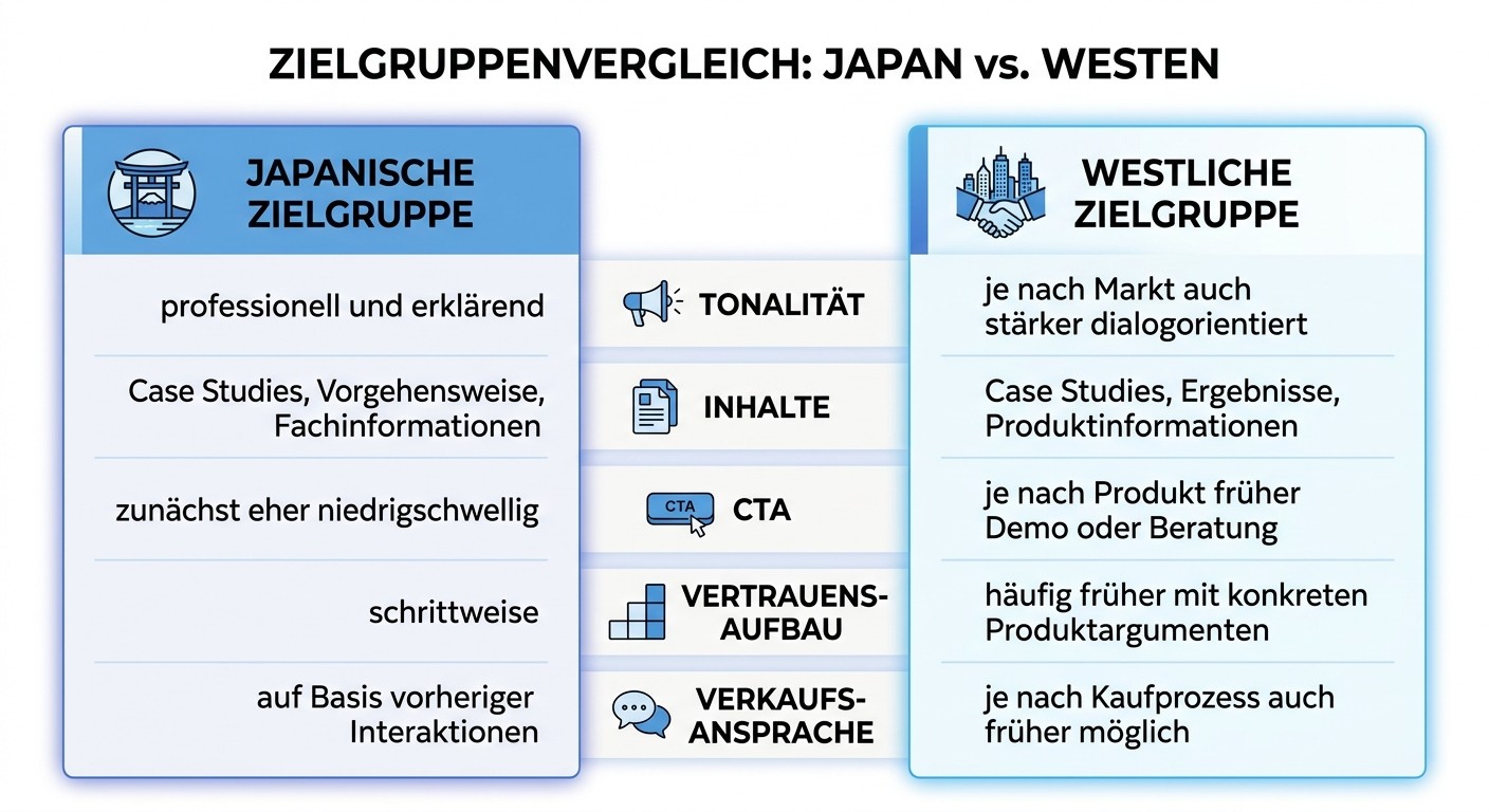 Zielgruppenvergleich