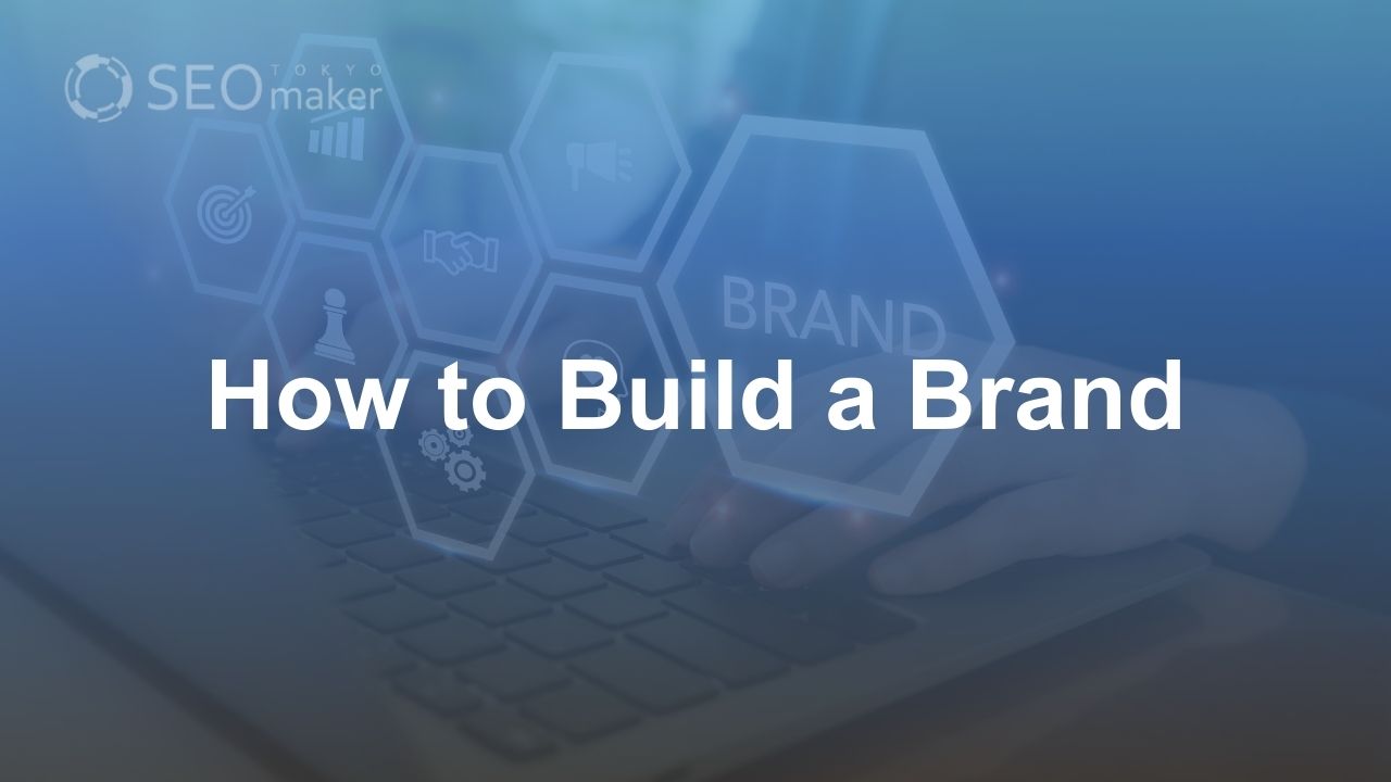 How to build a brand. typing on keyboard