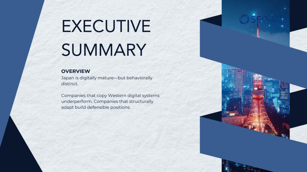 Winning in Japan's Digital Market