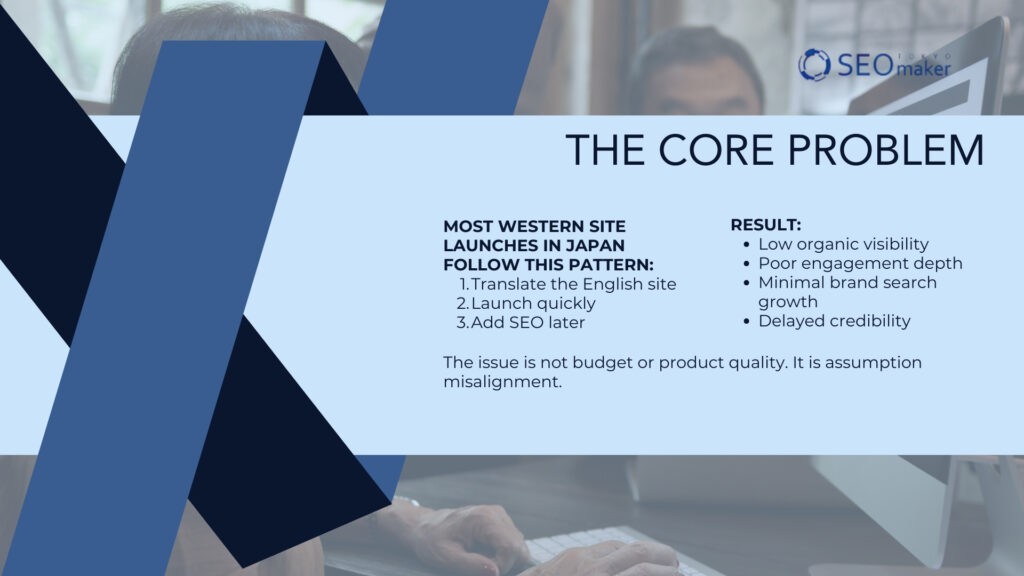 launching a new site in Japan problems