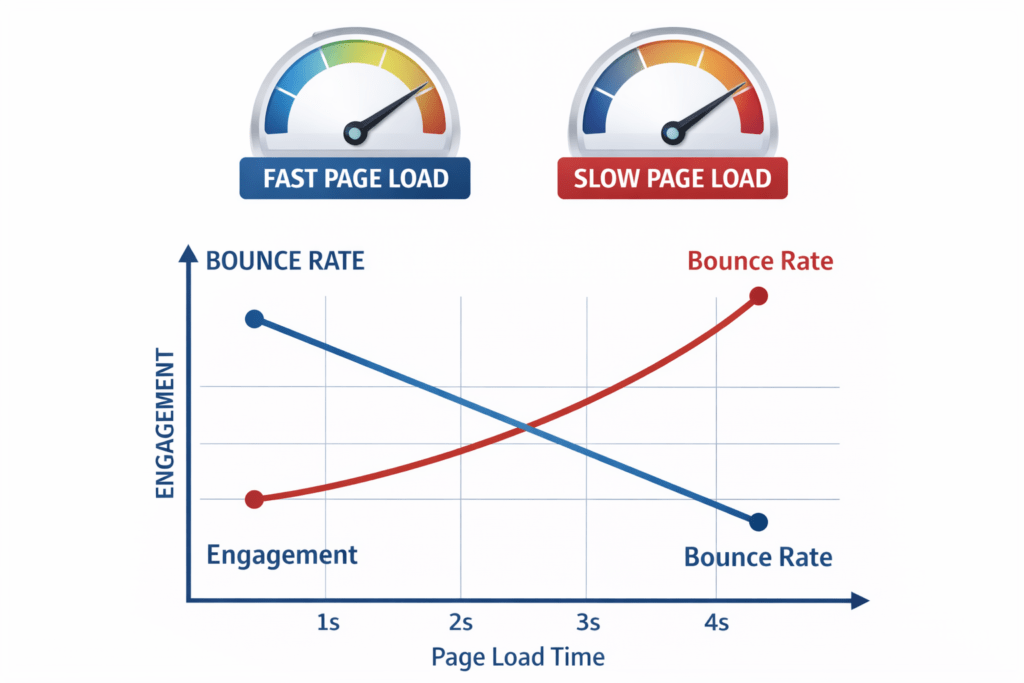 Page Speed Performance Illustration