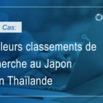 Meilleurs classements de recherche au Japon et en Thaïlande