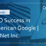 ความสำเร็จ SEO ใน Google อเมริกา | SFNet Inc.