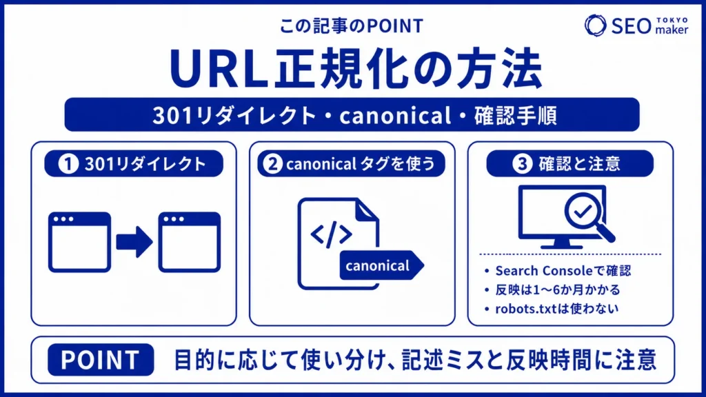 ドメインやURL正規化の方法(リダイレクトやcanonicalカノニカル設定)と期待できるSEO効果を解説②