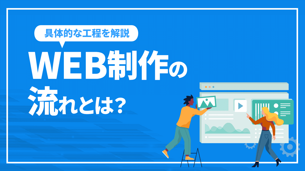 WEB制作の流れとは？WEBサイトができるまでの期間と具体的な工程を解説