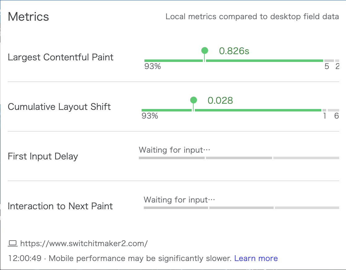 Web Vitals