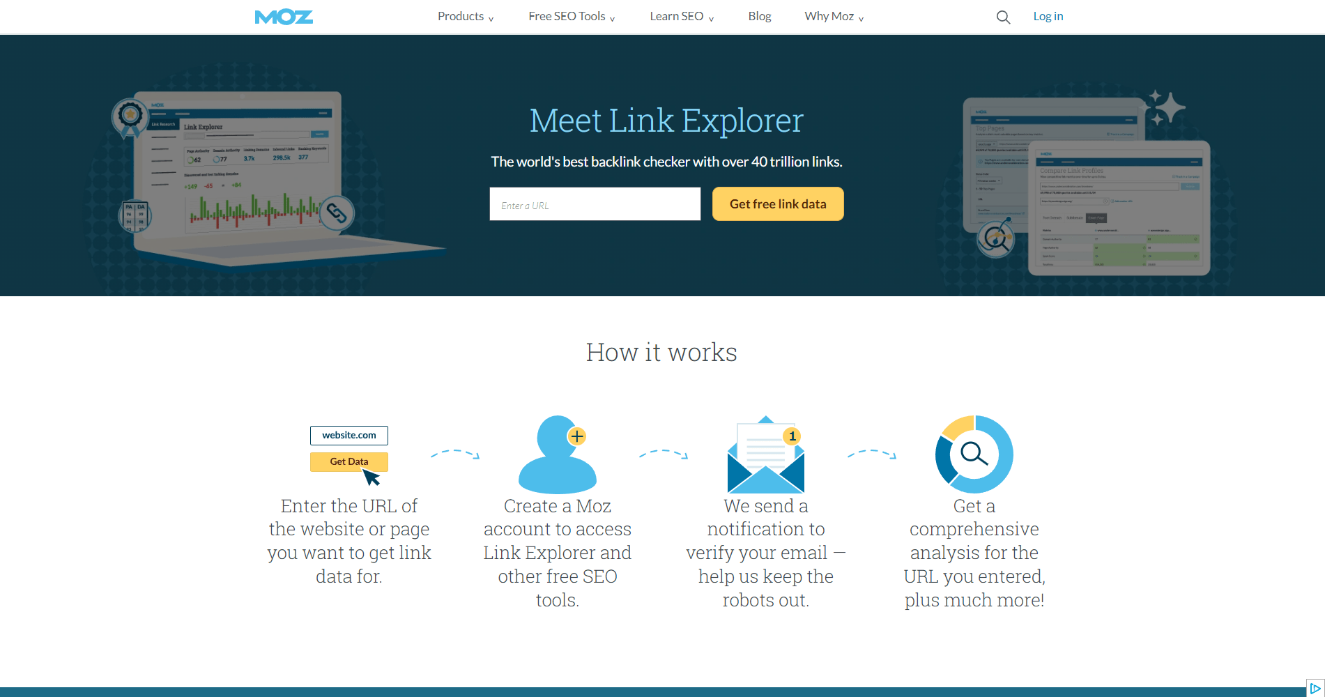 MOZ Link Explorer（モズ リンクエクスプローラー）