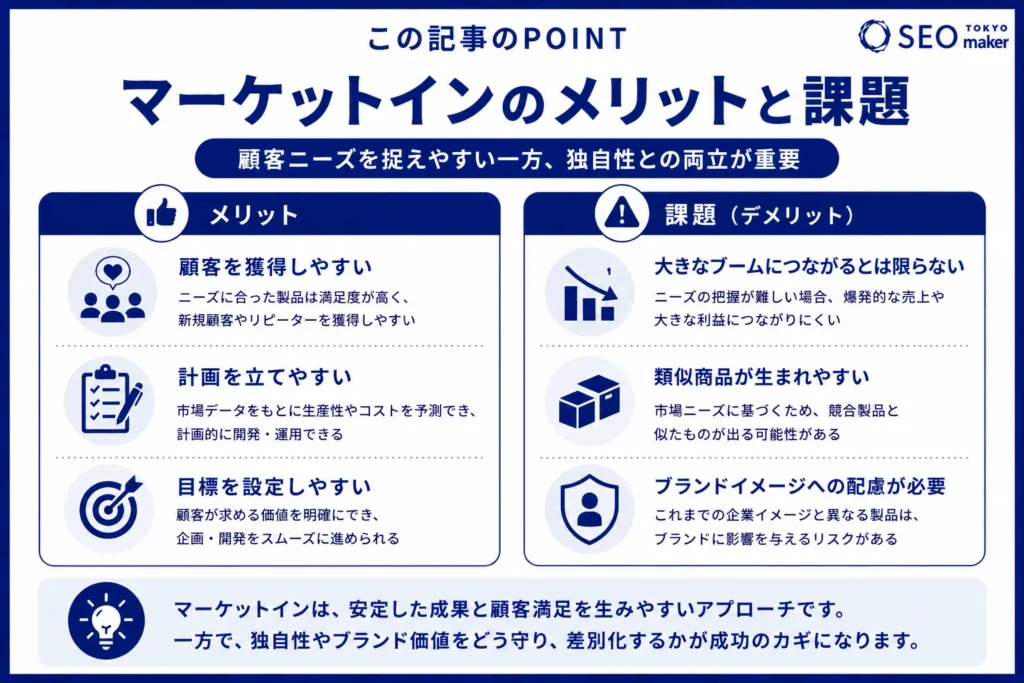 マーケットインとプロダクトアウト!アプローチ方法や成功例・失敗例を解説②
