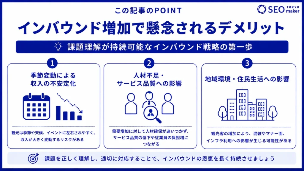 インバウンドのメリットとデメリットを解説。企業のとるべき対策は？②