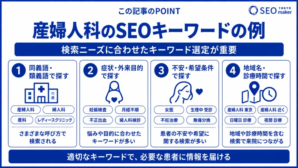 産婦人科のSEO対策とは?効果的なWEB集客の手法を解説②