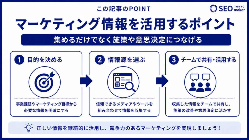 マーケティングの情報収集におすすめのメディアとツールを紹介！③