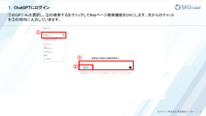 ChatGPTによるメタディスクリプション作成仕様書①