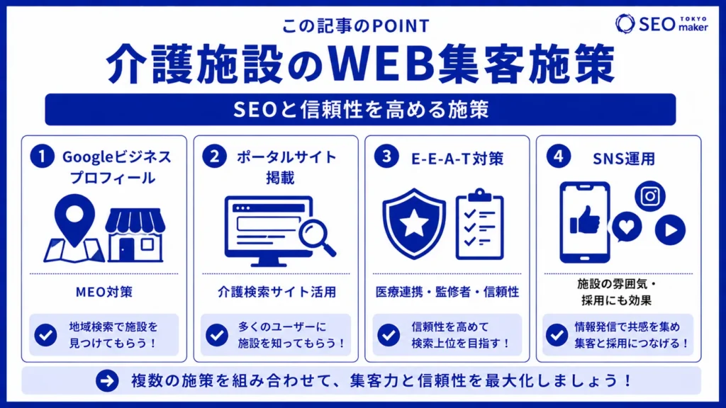 介護施設（老人ホーム）のSEO対策とは？WEB集客の手法を解説②