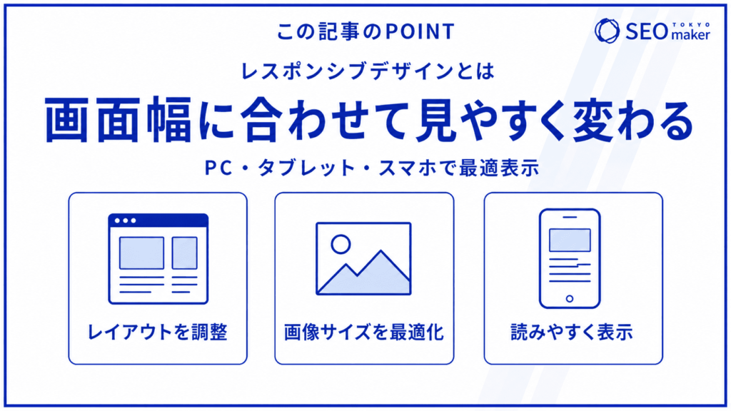 レスポンシブデザインの解説①