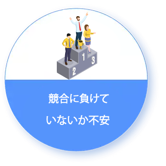 競合に負けていないか