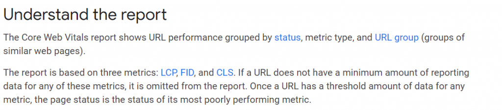 3elements of core web vital
