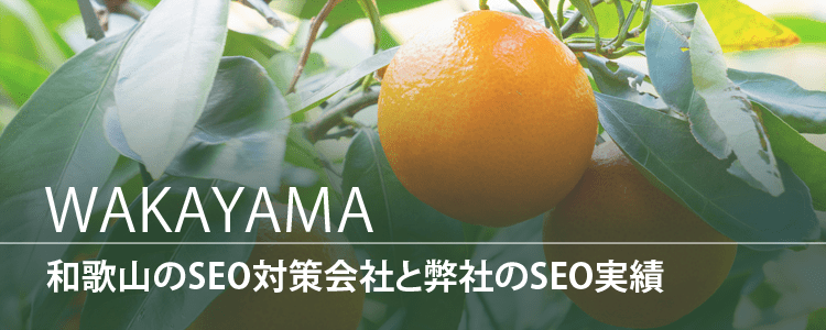 和歌山県のSEO