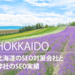 北海道のSEO対策会社と弊社のSEO実績
