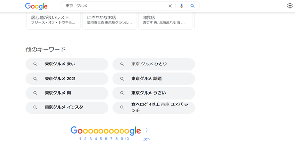 「東京 グルメ」関連キーワード