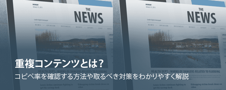 重複コンテンツとは